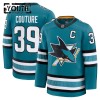 Dresovi San Jose Sharks 2024-25 Fanatics Premium Logan Couture Domaći Teal - Dječji